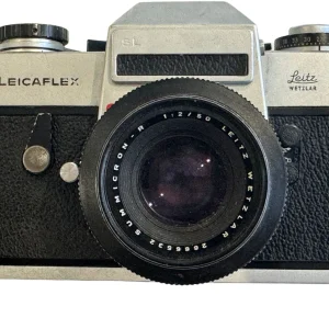 Leicaflex SL 35mm SLR fitted with a Leitz Summicron-R 50mm f/2 lens