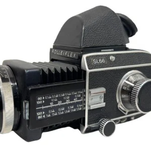 Rolleiflex SL66 medium format SLR with bellows focusing