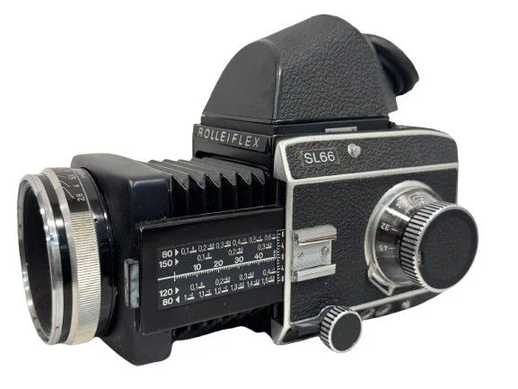 Rolleiflex SL66 medium format SLR with bellows focusing